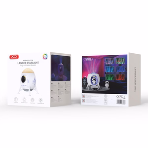 XO projector LED CF38 star and galaxy with Bluetooth kõlar valge