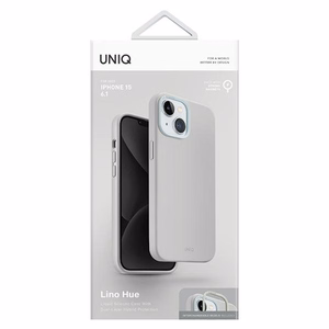 Uniq Lino Hue Magclick Charging ümbris jaoks iPhone 15 - light hall