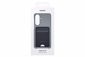 Must Samsung OA276TBE kaarditaskuga ümbris Galaxy A27 5G telefonile