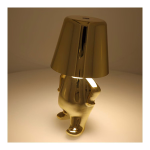 Laua lamp voodikõrval GOLD MAN Kunst Deco standing (versioon 1) MLTL
