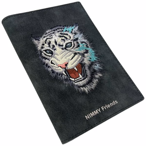 Nimmy Raptor Tiger Passport/Wallet Ümbris - Dark Hall