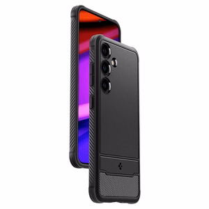 Spigen Rugged Armor Ümbris jaoks Samsung Galaxy S24 - Matte must