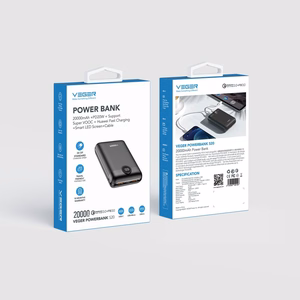 Powerbank Veger S20 (W2053) PD QC3.0 2A 22,5W 20000 mAh must