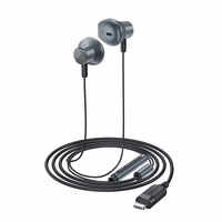 Acefast L1 in-ear kõrvaklapid with Lightning connector, microphone and remote control 1.2 m - must