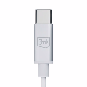Kõrvaklapid 3mk Wired Kõrvaklapid USB-C valge