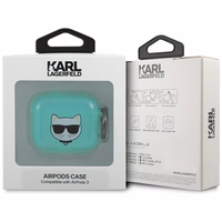 Karl Lagerfeld Choupette ümbris AirPods 3 jaoks - sinine