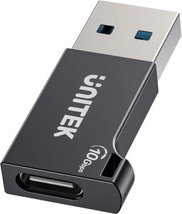 UNITEK adapter USB-A - USB-C 10Gbps M/F