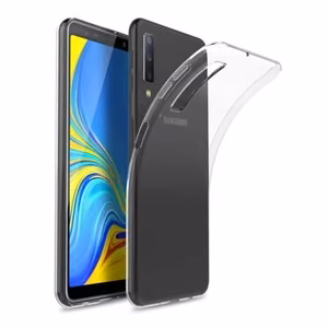 Ümbris Samsung A7 2018 ( A750 ) jaoks, Ultra Slim 0,5 mm tagakaas, läbipaistev