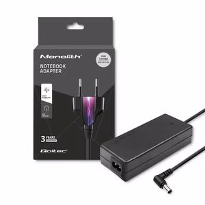 Qoltec 50073.65W toiteadapter/inverter Indoor Black