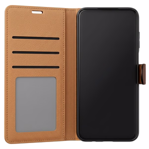 Smart Luxe nahast ümbris Samsung Galaxy S25 pruun