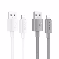Kaabel USB A to Lightning Hoco 2,4A 1 m X107 hall