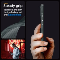 SPIGEN ümbris LIQUID AIR jaoks IPHONE 15 Pro Max abyss roheline