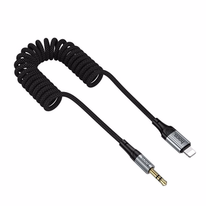 Kabel AUX Jack 3,5 mm do Lightning Hoco 1,5 m UPA33A must