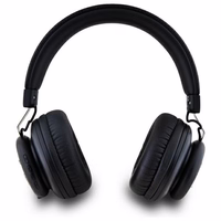DKNY Metal Logo Bluetooth Over-Ear Kõrvaklapid - Must