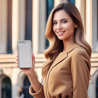 Elektro Glitter Ümbris jaoks HUAWEI P10 Hõbedane