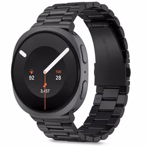 Tech-Protect Stainless Steel bracelet for Samsung Galaxy Watch 40/44/46 mm – black