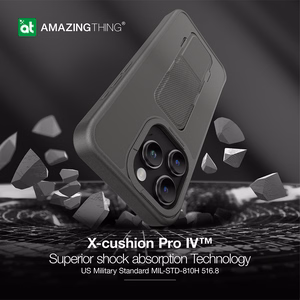 Amazing Thing Matte Pro Mag Чехол 12FT IP156.7PMPBK для Iphone 15 Pro Max чёрный