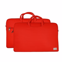 Wonder Briefcase Laptop 13-14 inches punane