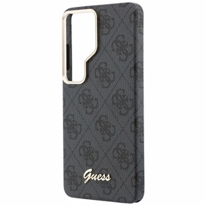 Guess чехол 4G Script MagSafe для Samsung Galaxy S26 Ultra чёрный