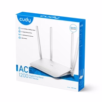 Cudy WR1300 wireless router Gigabit Ethernet Dual-band (2.4 GHz / 5 GHz) valge
