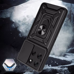 Tech-Protect CamShield Pro Ümbris jaoks Motorola Moto G86 5G - Must