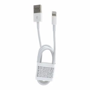 Kaabel USB A to Lightning C601 1 m valge