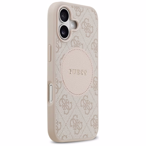 Guess 4G Circle Classic Logo MagSafe Ümbris jaoks iPhone 17 - Roosa