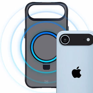 3mk Smoke Чехол Mag&Stand для iPhone Air - чёрный