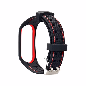 Elastomer strap LIFESTYLE jaoks XIAOMI Mi Band 7 must (04)