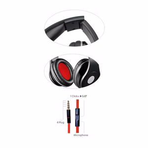 Rebeltec wired headphones AUDIOFEEL2 black
