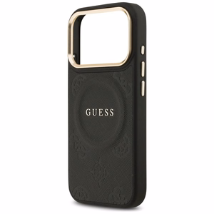 GUESS ümbris jaoks IPHONE 17 Pro compatible with MagSafe GUHMP17LPSAMSECK (PU W/ Peony Hot Stamp) must