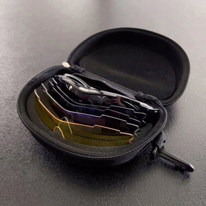 Rockbros 10003 polariseeritud jalgrattaprillid - mustad