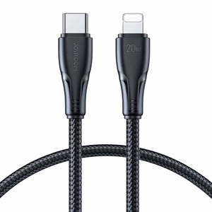 Joyroom Surpass Series A11 Lightning / USB-C 20W 1.2 m кабель - чёрный
