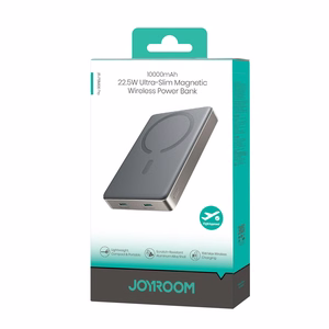 Joyroom JR-PBM08 Pro 22,5 W 10000 mAh akupank juhtmevaba laadimise ja 2 x USB-C-pordiga – titaan