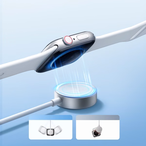 Магнитный зарядный кабель Joyroom S-IW008 3в1 USB-A - Lightning/USB-C 1.2м (белый)