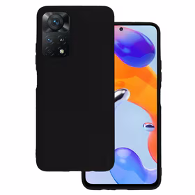 Back Ümbris MATT jaoks Xiaomi Redmi Note 11 5G/Poco M4 Pro 5G Must