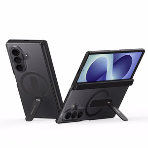 Dux Ducis Kind ümbris seadmele Samsung Galaxy Z Fold 8 Ultra / Z Fold 7, toega, MagSafe-ühilduv – must