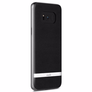 Moshi Napa ümbris seadmele Samsung Galaxy S8+, oonüksmust