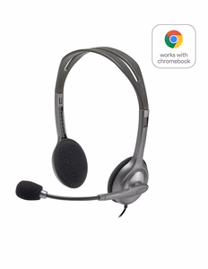 Logitech H111 stereo hallid kõrvaklapid 981-000593