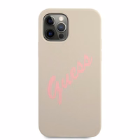 Guess GUHCP12LLSVSGP iPhone 12 Pro Max 6.7" hall roosa/halli roosa hardcase Silikoon Vintage