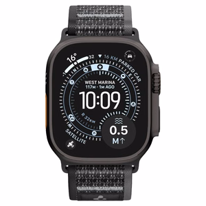 Spigen Athlex Air 2 Strap for Apple Watch 44/45/46/49mm - Black and Gray