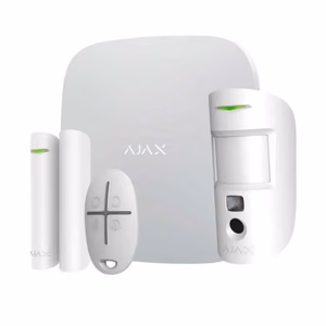 Ajax StarterKit Cam Plus turvasignalisatsioon, valge