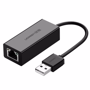 Ugreen väline võrgukaart RJ45 - USB 2.0 100 Mbps Ethernet must (CR110 20254)