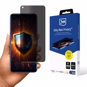 Realme 7 Pro – 3mk Silky Matt Privacy privaatsusfilter