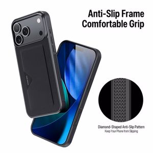 Telefoni ümbris Dux Ducis Pocard Apple iPhone Air must