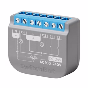 SwitchBot Relay Lüliti 2PM intelligent two-channel lüliti