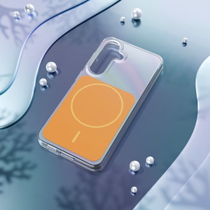 Etteri Hidden Pearl ümbris Samsung Galaxy S25 jaoks oranž