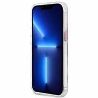 Guess GUHMP13LHTRMP iPhone 13 Pro / 13 6,1" roosa/roosa hard ümbris Metal Outline Magsafe