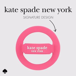 Kate Spade New York Magnetic Loop Grip MagSafe'i magnetiline sõrmehoidik telefonile, „Pom Pom Pink“
