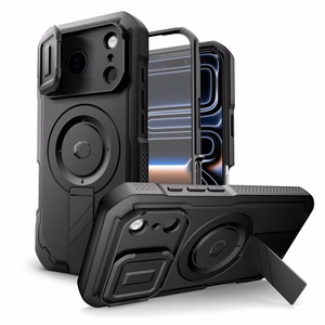 Tech-Protect Kevlar MagSafe Ümbris jaoks iPhone 17 Pro Max - Must